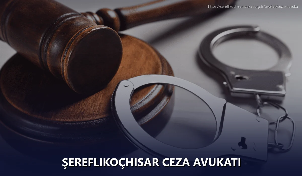 Şereflikoçhisar Ceza Avukatı